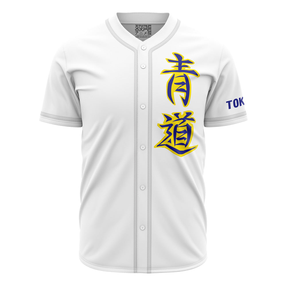 Stylish Anime-Inspired White Baseball Jersey – Eye-Catching Design, Perfect For Fans!