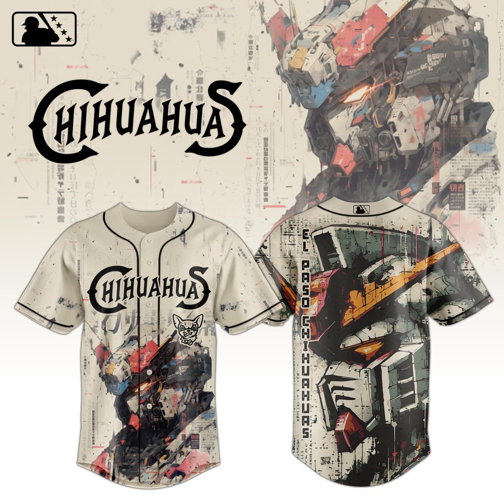 Chihuahuas Baseball Jersey - Unique Mecha Design - Limited Edition Sportswear