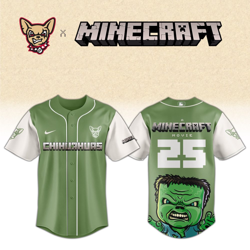 Limited Edition Minecraft X Chihuahuas Jersey - Unique Gamer Style Apparel