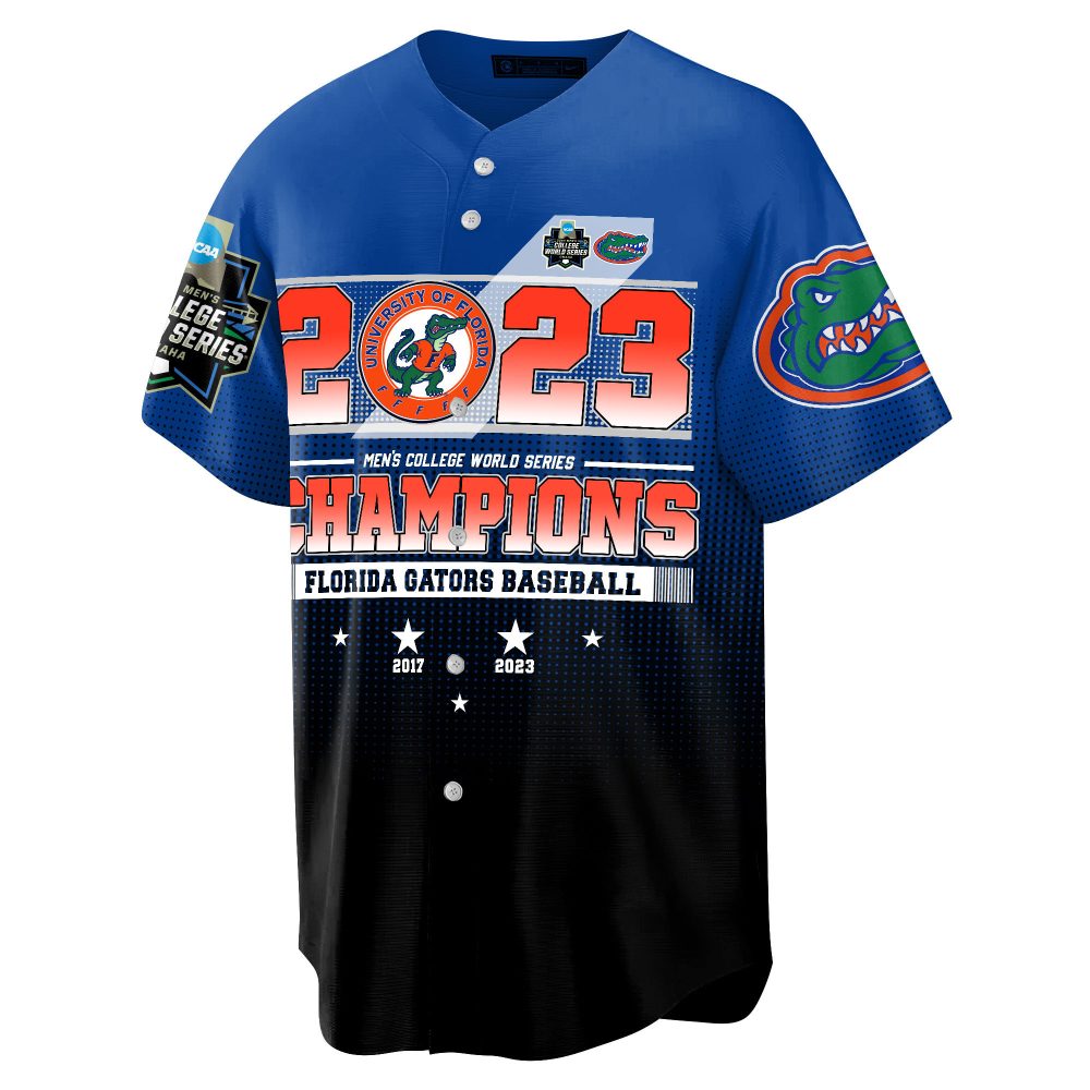 2023 Florida Gators Baseball Champions Jersey - Celebrate Victory In Style!