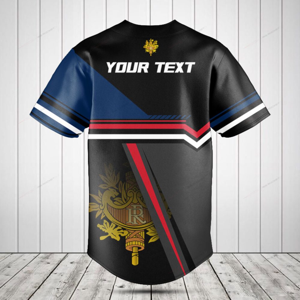 Stylish France Baseball Jersey - Premium Quality, Unique Design, Perfect Gift!