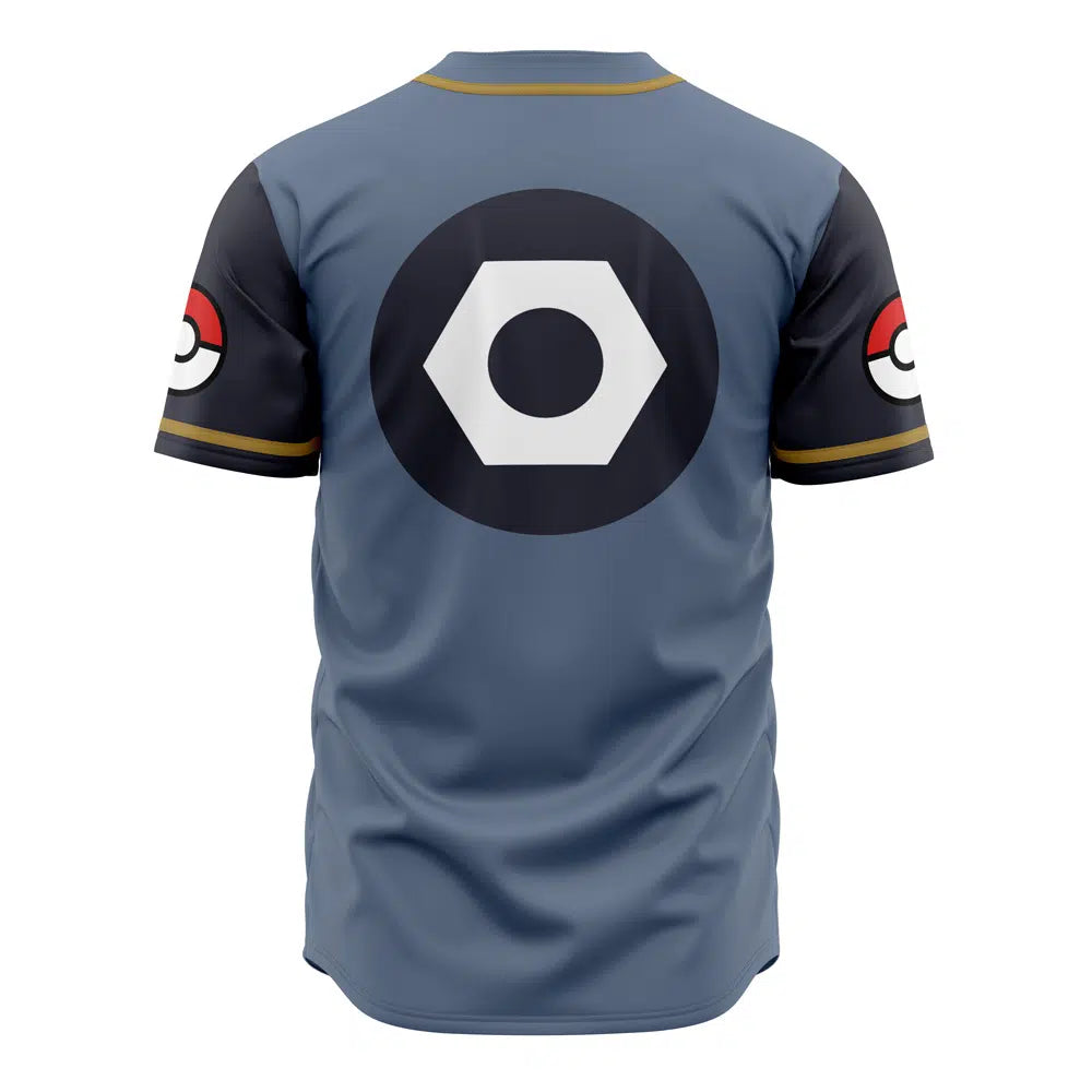 Stylish Iron Heads Baseball Jersey - Anime-Inspired Design, Perfect For Fans &amp; Collectors