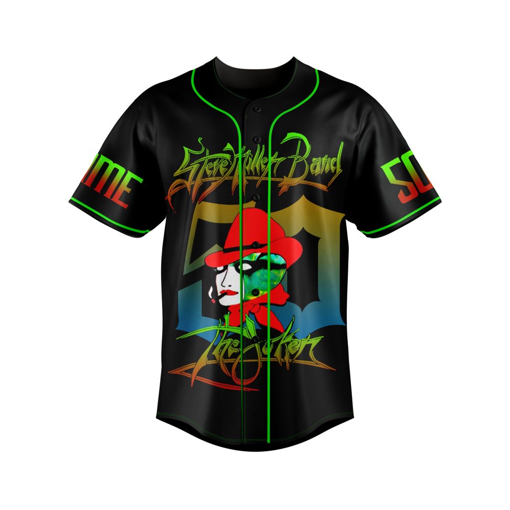 Vibrant Graphic Baseball Jersey – Bold Streetwear Style, Unisex, Comfortable Fit