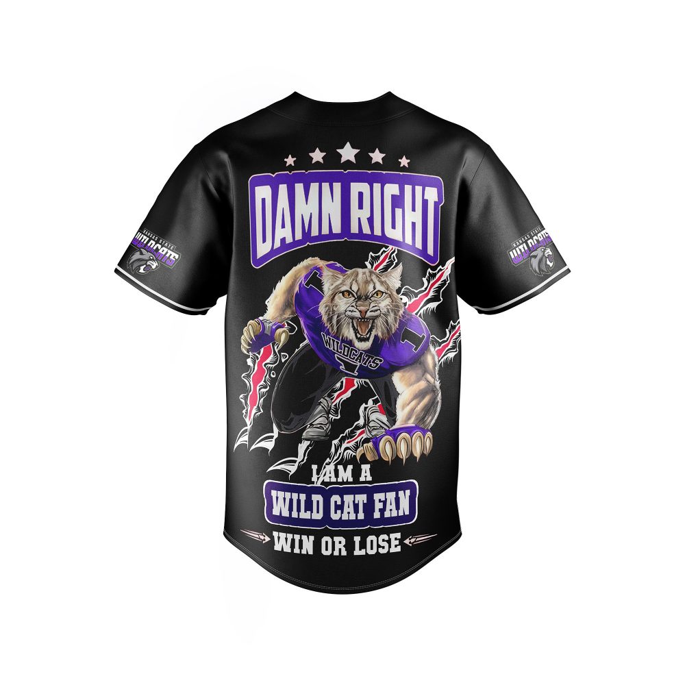 Limited Edition Wildcat Fan Jersey – Show Your Team Pride With Style &amp; Comfort!