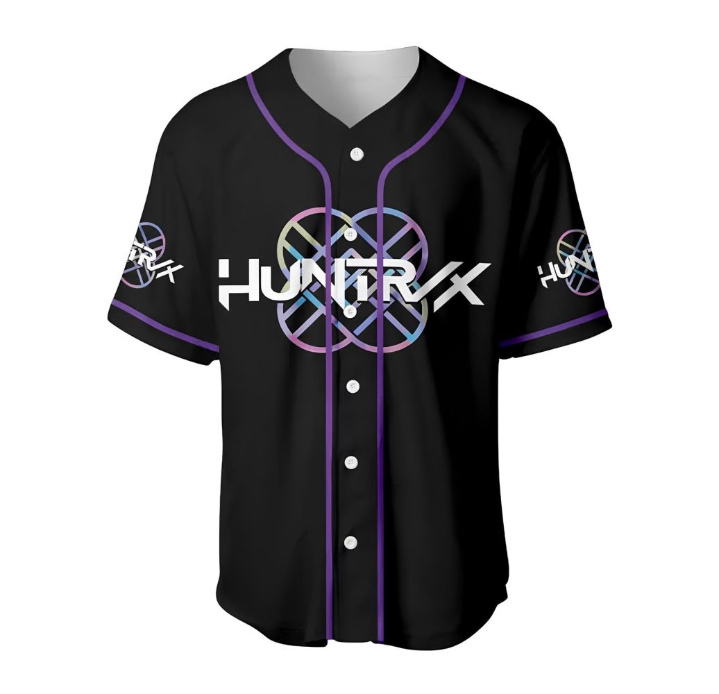 K-Pop Demon Hunters Baseball Jersey - Stylish Anime Fan Apparel , Limited Edition