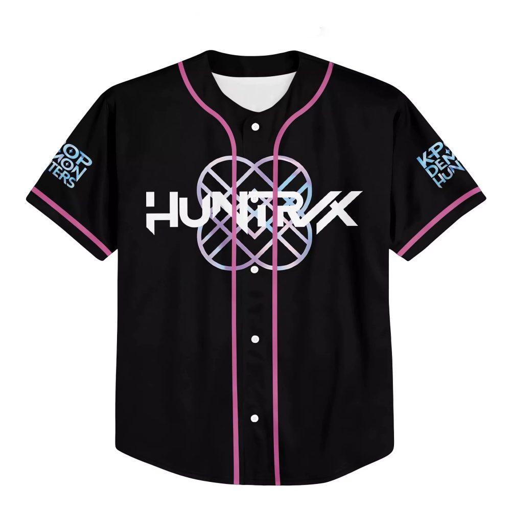 Kpop Demon Hunters Baseball Jersey – Anime Style Graphic Tee For Fans