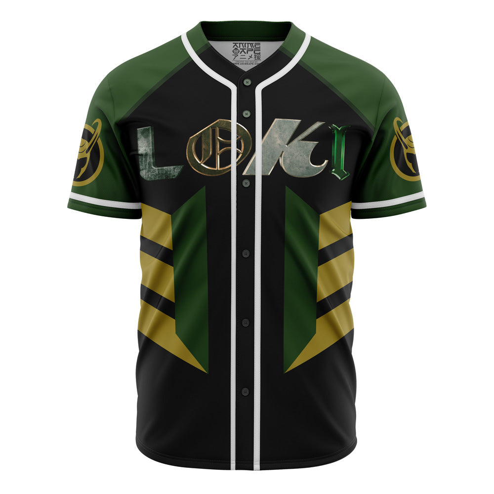 Unisex Green &amp; Black Graphic Baseball Jersey - Stylish &amp; Comfortable Sportswear
