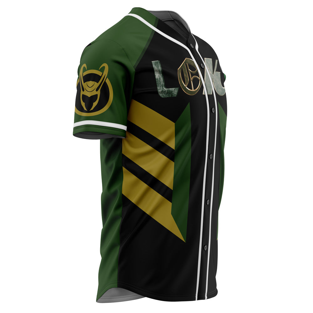 Unisex Green &amp; Black Graphic Baseball Jersey - Stylish &amp; Comfortable Sportswear
