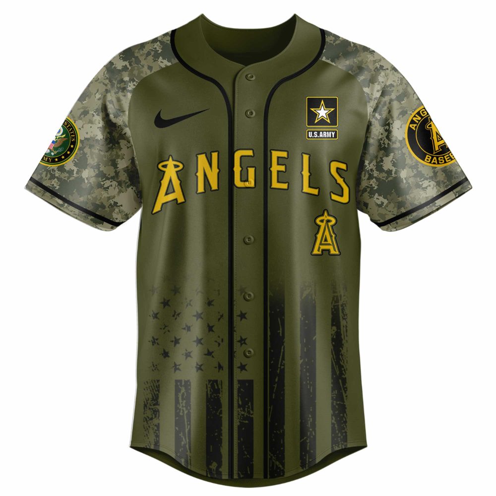 Celebrate Us Army'S 250Th With Limited Edition Los Angeles Baseball Jersey - Honor &amp; Style!