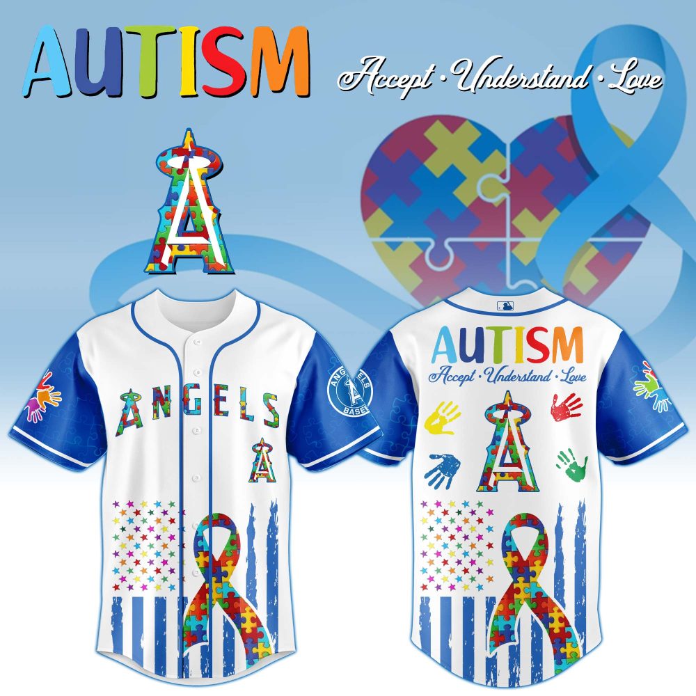 Autism Awareness Baseball Jersey: Colorful Puzzle Design, Celebrate Acceptance &amp; Love