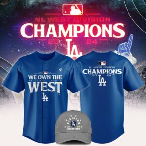 Celebrate Victory: 2024 Nl West Champions Baseball Jersey - Limited Edition