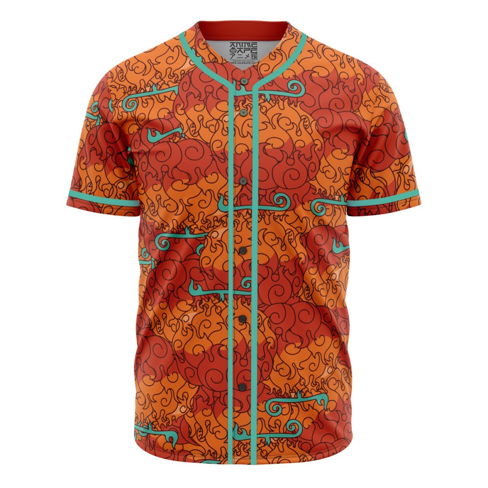 Vibrant Orange &amp; Teal Pattern Shirt - Unisex Lightweight Summer Tee - Perfect For Casual Wear &amp; Anime Fans