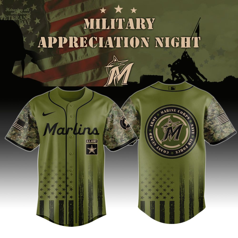 Limited Edition Military Appreciation Night Jersey - Honor Veterans With Style!