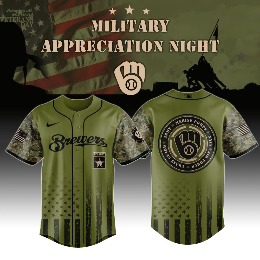 Limited Edition Military Appreciation Baseball Jersey - Honor Veterans With Style