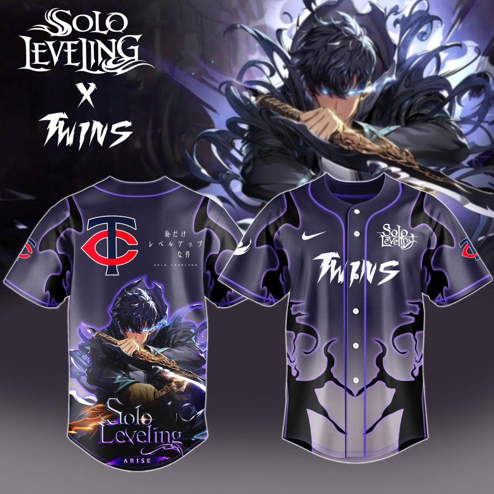Solo Leveling Anime Baseball Jersey - Limited Edition Graphic Tee For Fans