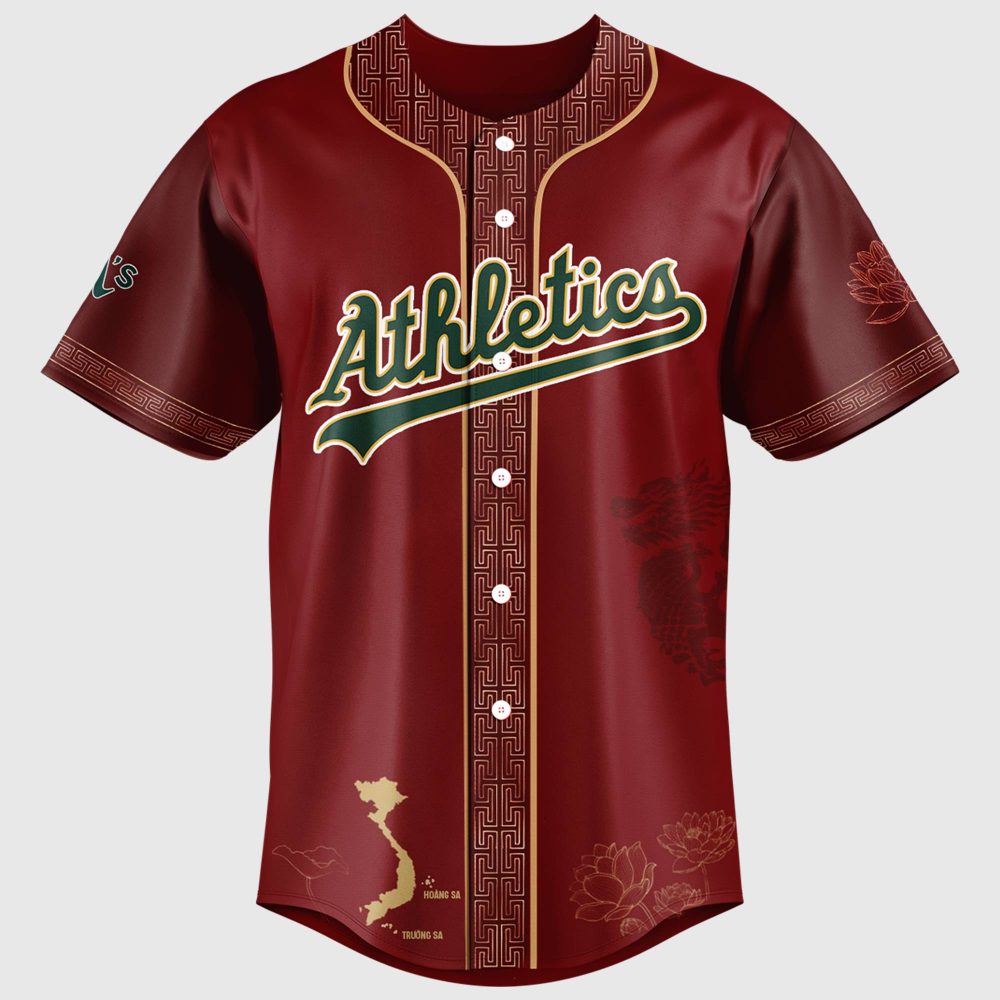 Limited Edition Vietnamese Heritage Day Baseball Jersey – Celebrate Culture In Style!