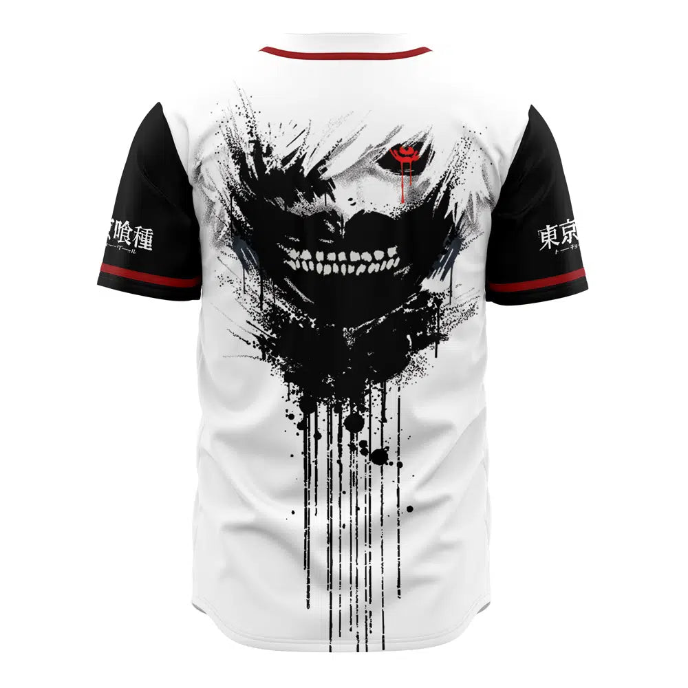 Tokyo Ghoul Baseball Jersey – Anime-Inspired Graphic Tee For Fans – Stylish &amp; Comfortable Gear