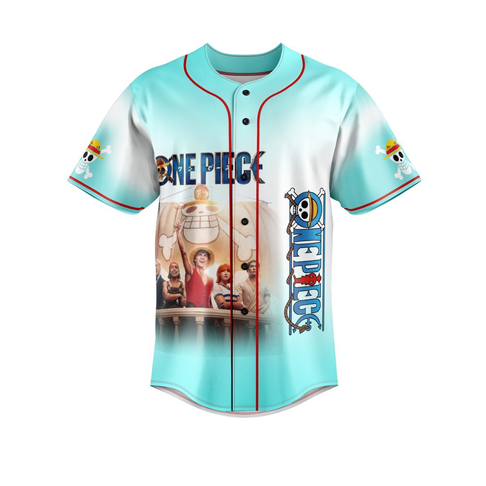 One Piece Pirate King Jersey – Vibrant Anime Fan Apparel For Ultimate Adventure