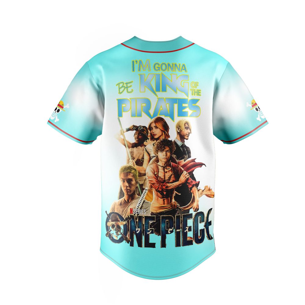 One Piece Pirate King Baseball Jersey - Vibrant Anime Fan Gear For All Ages