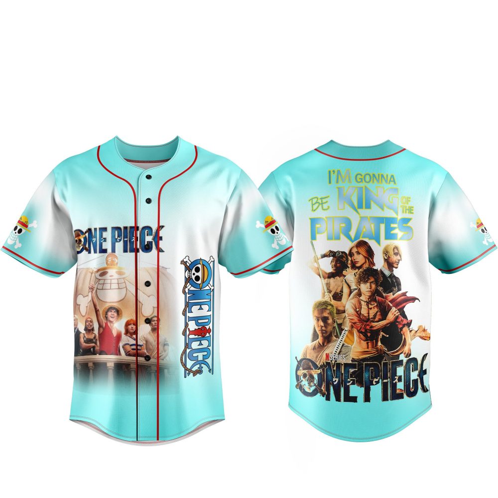 One Piece Pirate King Jersey – Vibrant Anime Fan Apparel For Ultimate Adventure