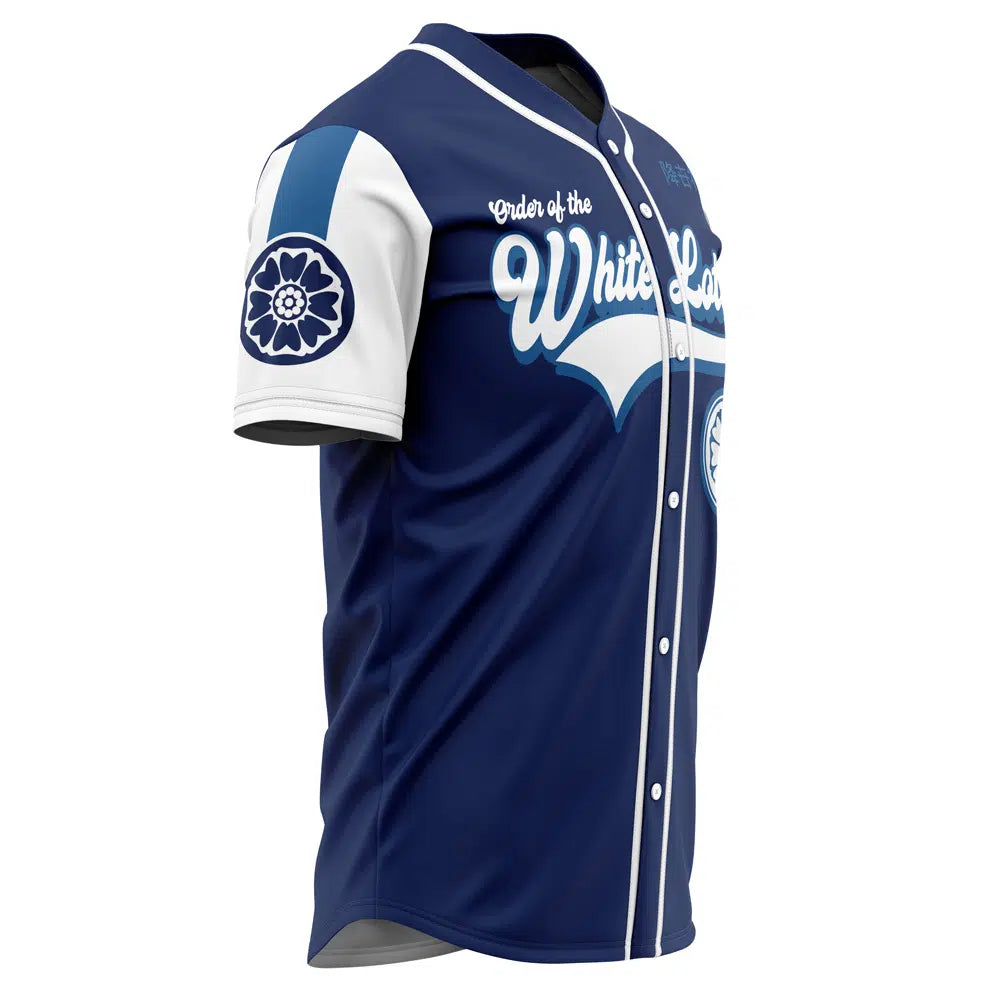 Order Of The White Lotus Baseball Jersey - Stylish Unisex Sportswear For Fans