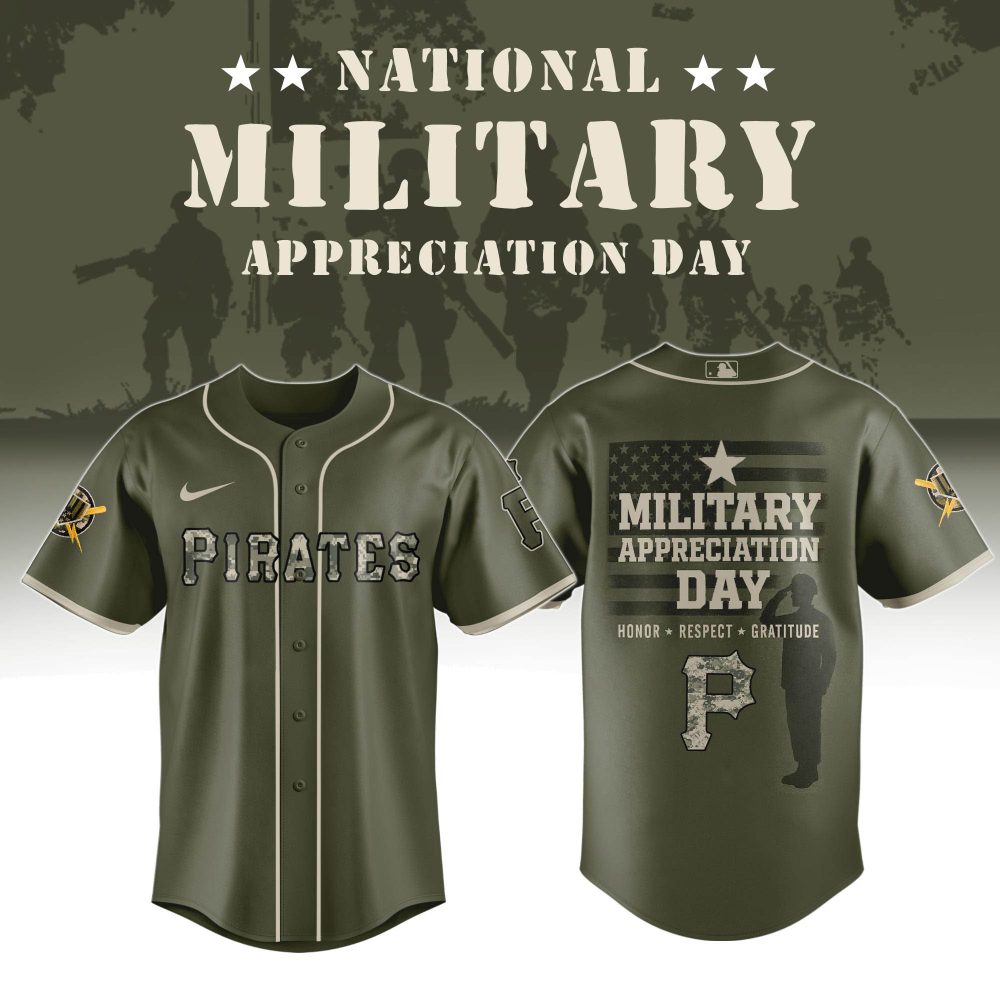 Limited Edition Military Appreciation Baseball Jersey - Honor, Respect &amp; Gratitude - Perfect Gift!