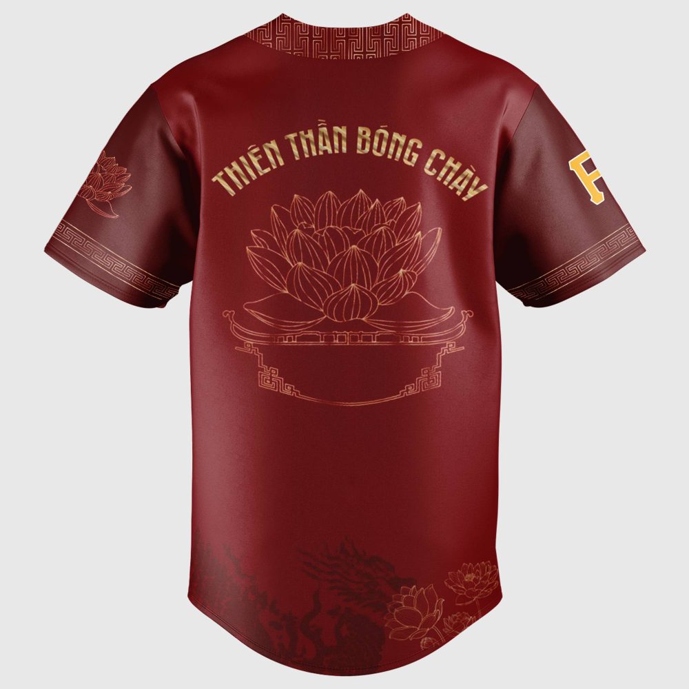 Limited Edition Vietnamese Heritage Day Baseball Jersey - Celebrate Culture &amp; Style!