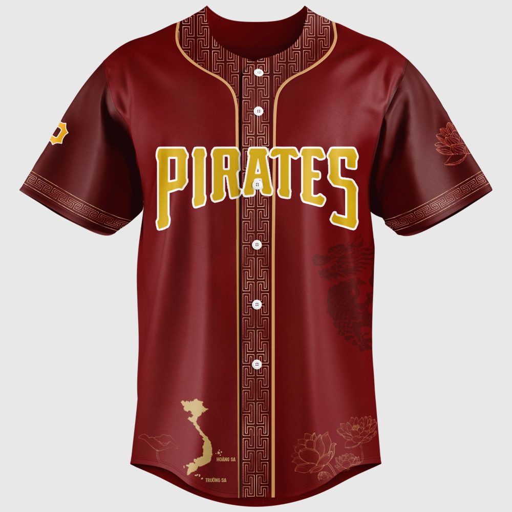 Limited Edition Vietnamese Heritage Day Baseball Jersey - Celebrate Culture &amp; Style!