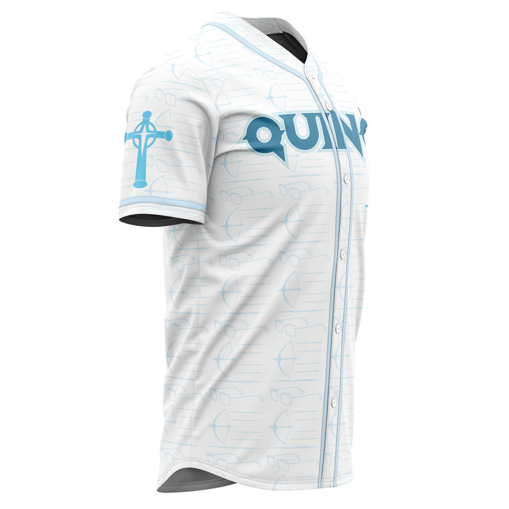 Stylish Quincy Anime Baseball Jersey - Unique Design, Premium Quality, Perfect Gift For Fans!