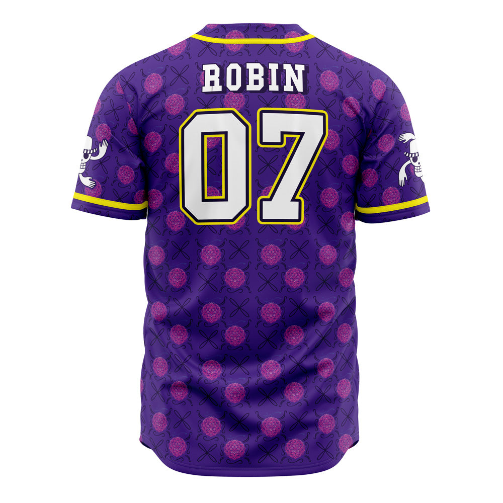 Purple Anime-Themed Baseball Jersey – Vibrant, Stylish, And Perfect For Fans!