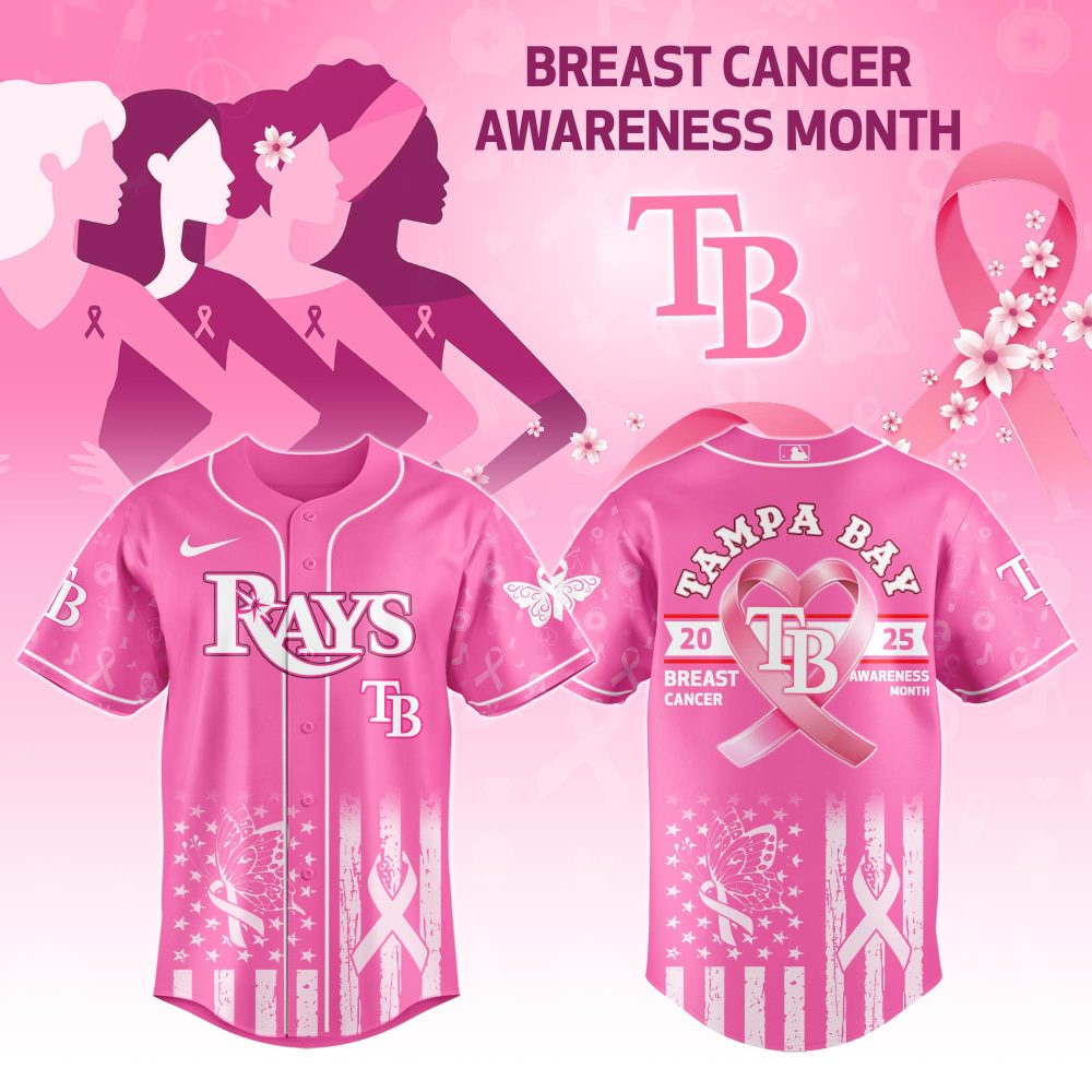 Support Breast Cancer Awareness With Pink Tampa Bay Jersey - Limited Edition