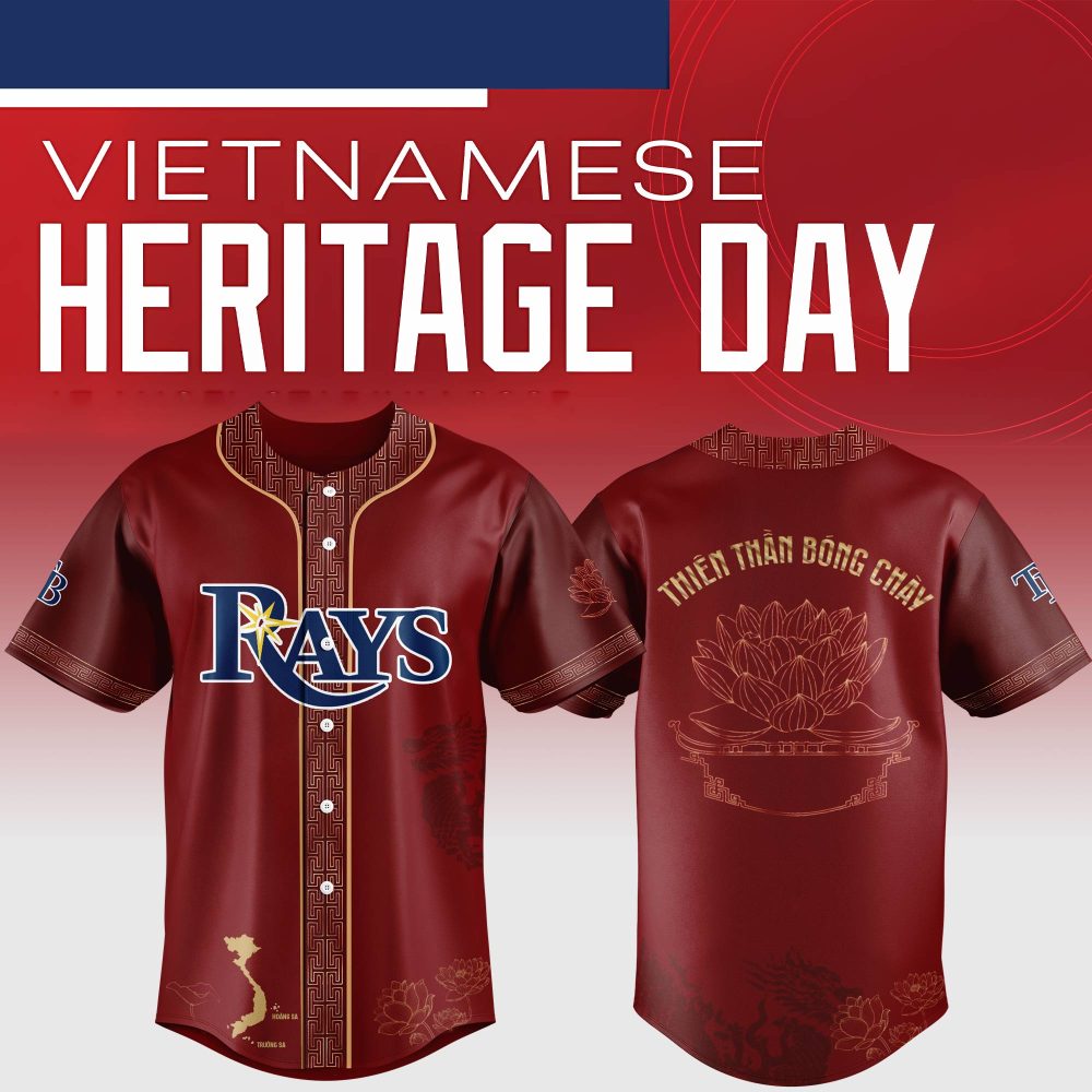 Limited Edition Vietnamese Heritage Day Baseball Jersey – Celebrate Culture In Style!