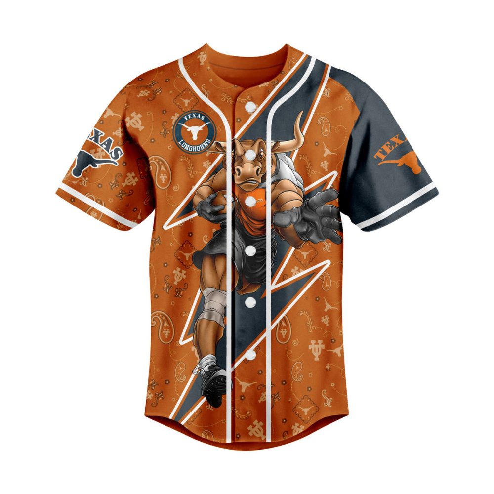Texas Longhorns Fan Jersey - Bold Design For Die-Hard Supporters – Stand Out Game Day Gear!