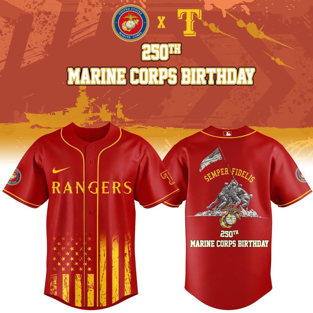 Limited Edition 250Th Marine Corps Birthday Jersey - Celebrate With Pride &amp; Style
