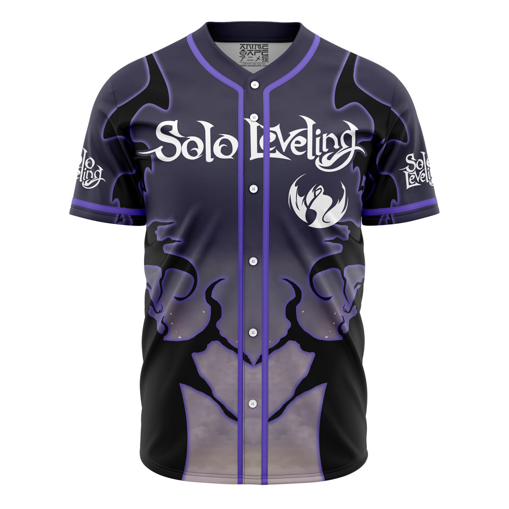 Solo Leveling Anime Baseball Jersey - Stylish Graphic Tee For Fans - Unisex Casual Wear