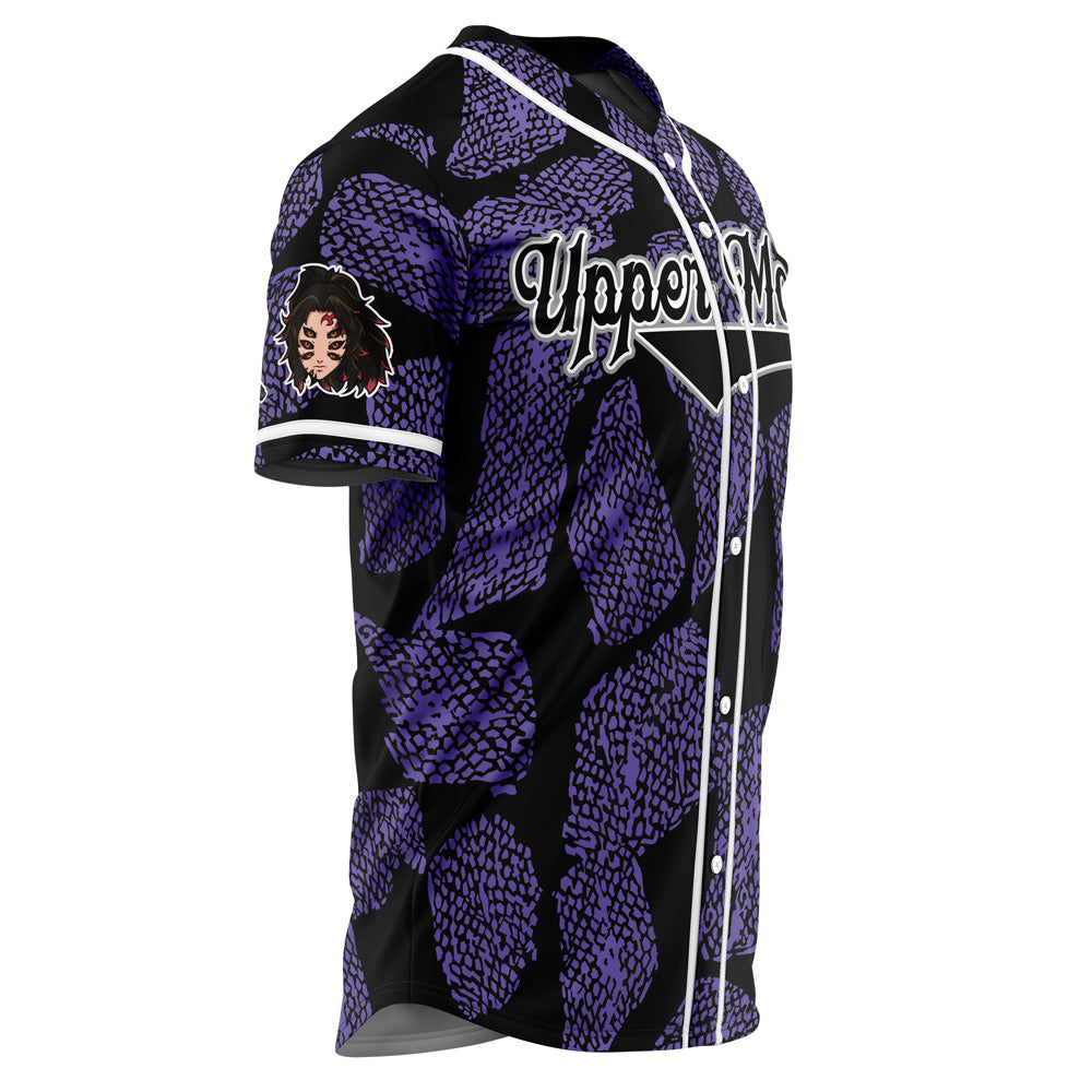 Stylish Anime-Inspired Baseball Jersey , Unique Upper Moons Design , Unisex Trendy Apparel