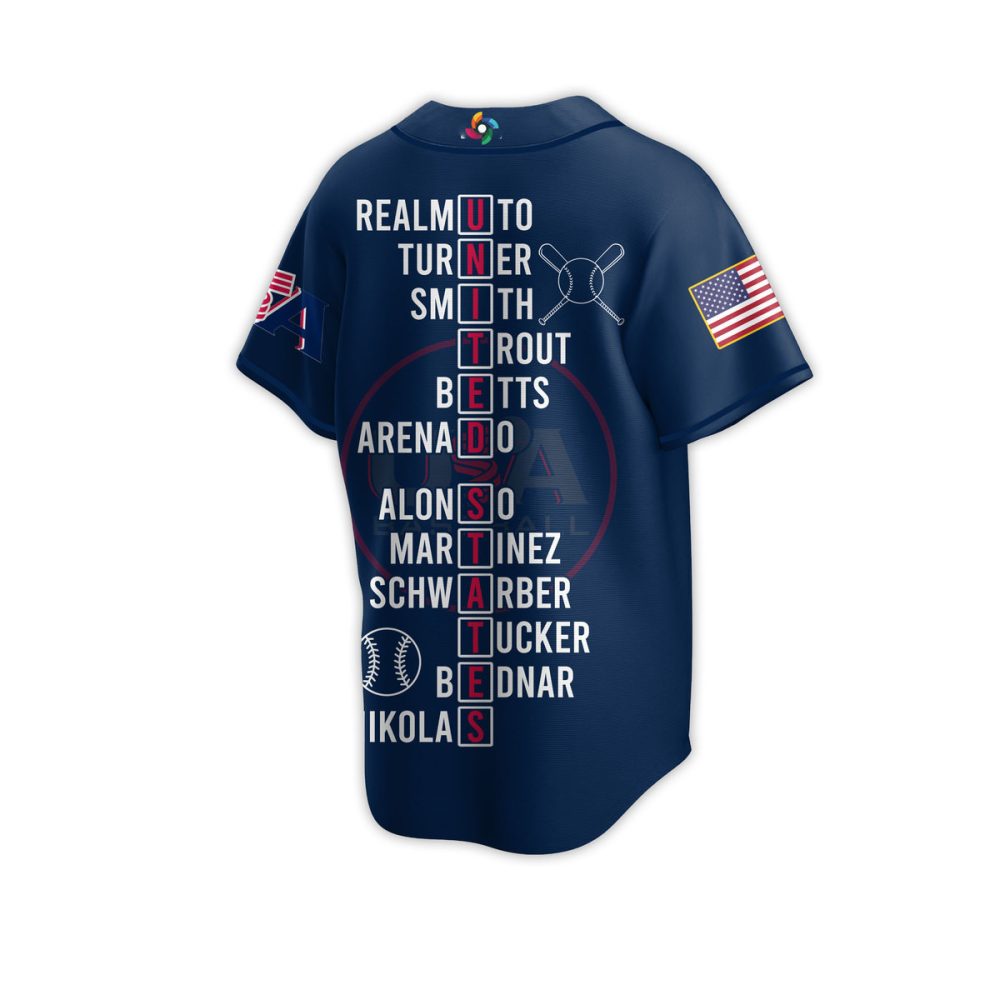 Usa Baseball Champions 2023 Jersey – Celebrate Victory With Style!