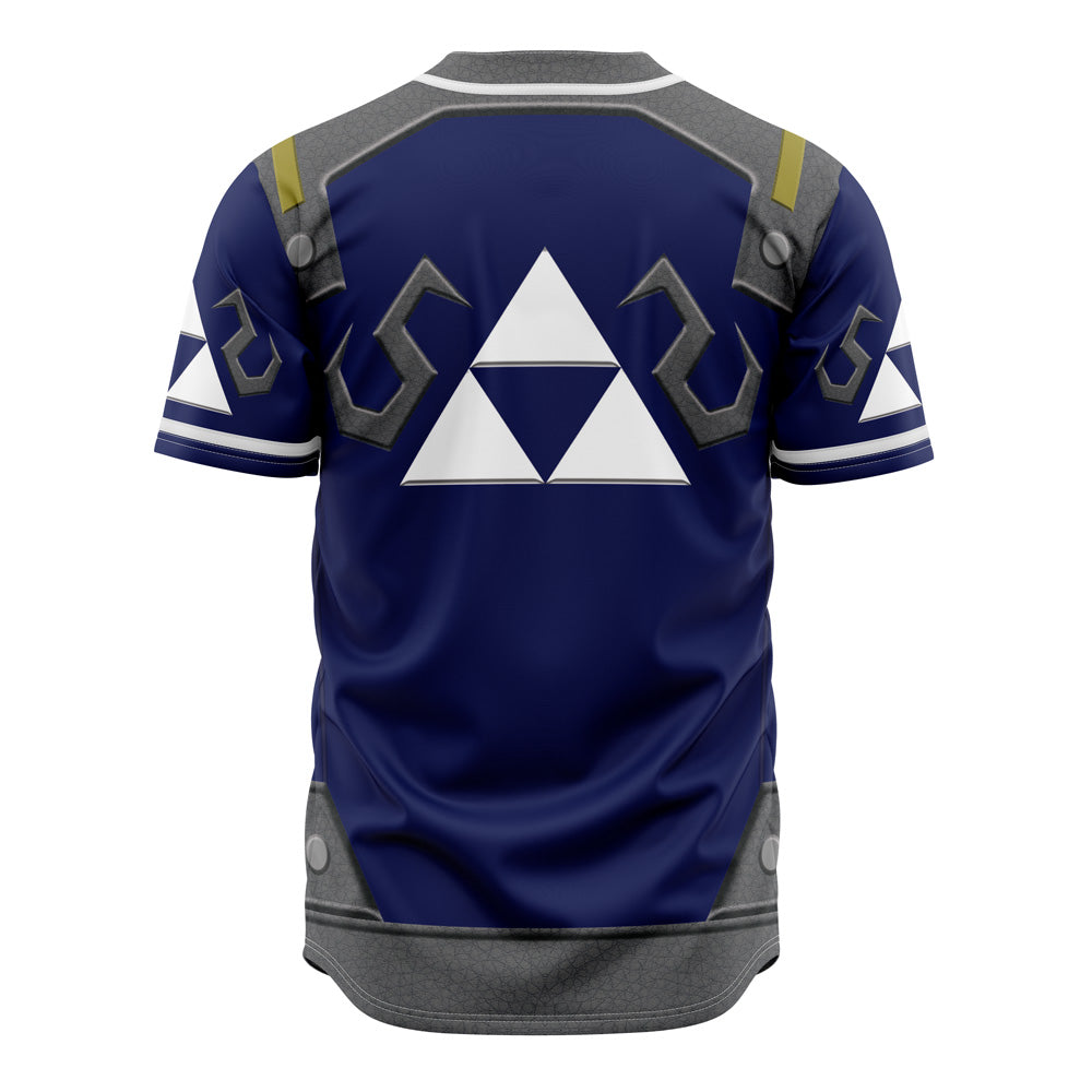 Epic Gamer Baseball Jersey - Blue &amp; Red Design , Unisex Cosplay Shirt For Fans
