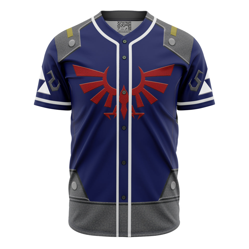 Epic Gamer Baseball Jersey - Blue &amp; Red Design , Unisex Cosplay Shirt For Fans