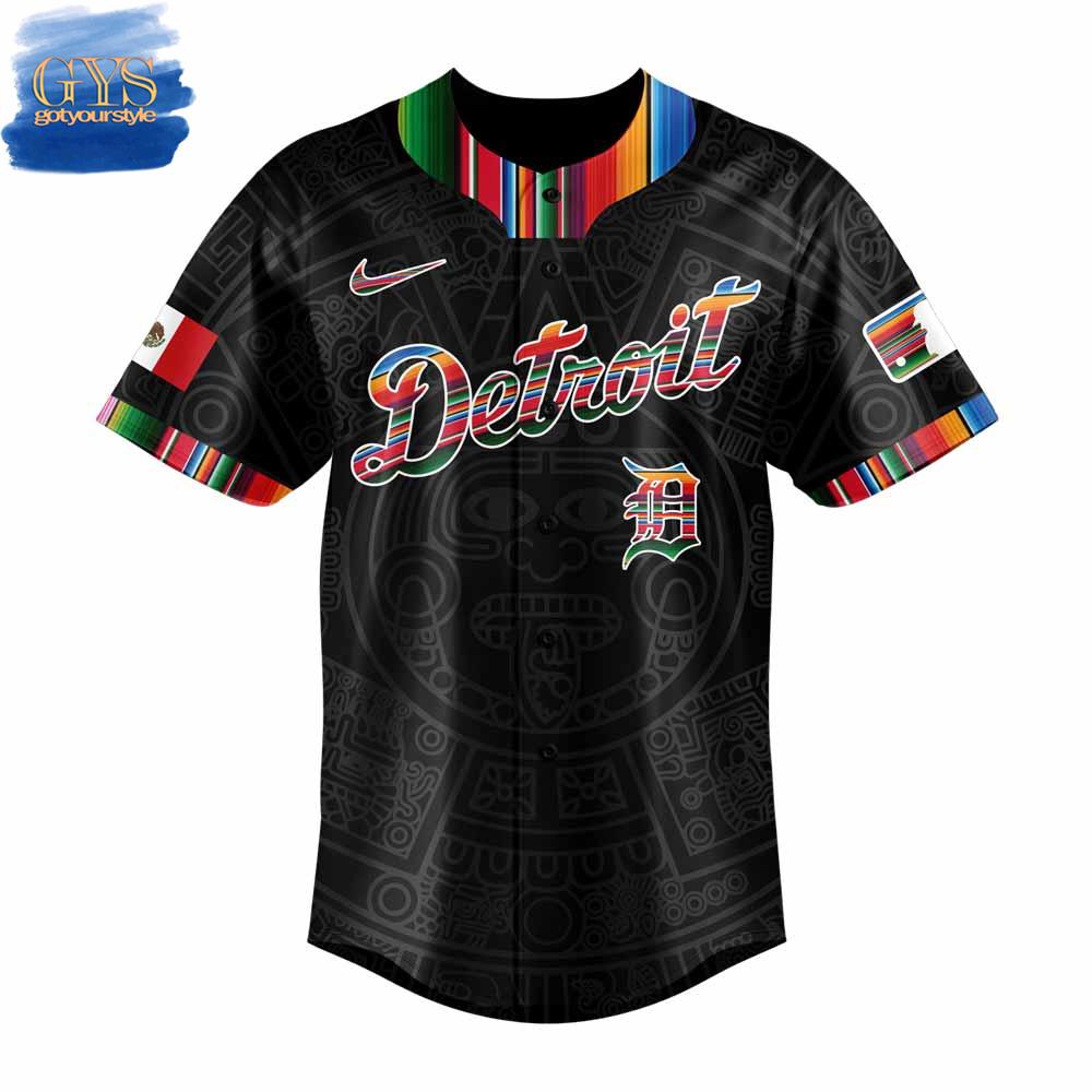 Detroit Heritage Night Jersey - Limited Edition Mexican Design, Celebrate In Style!