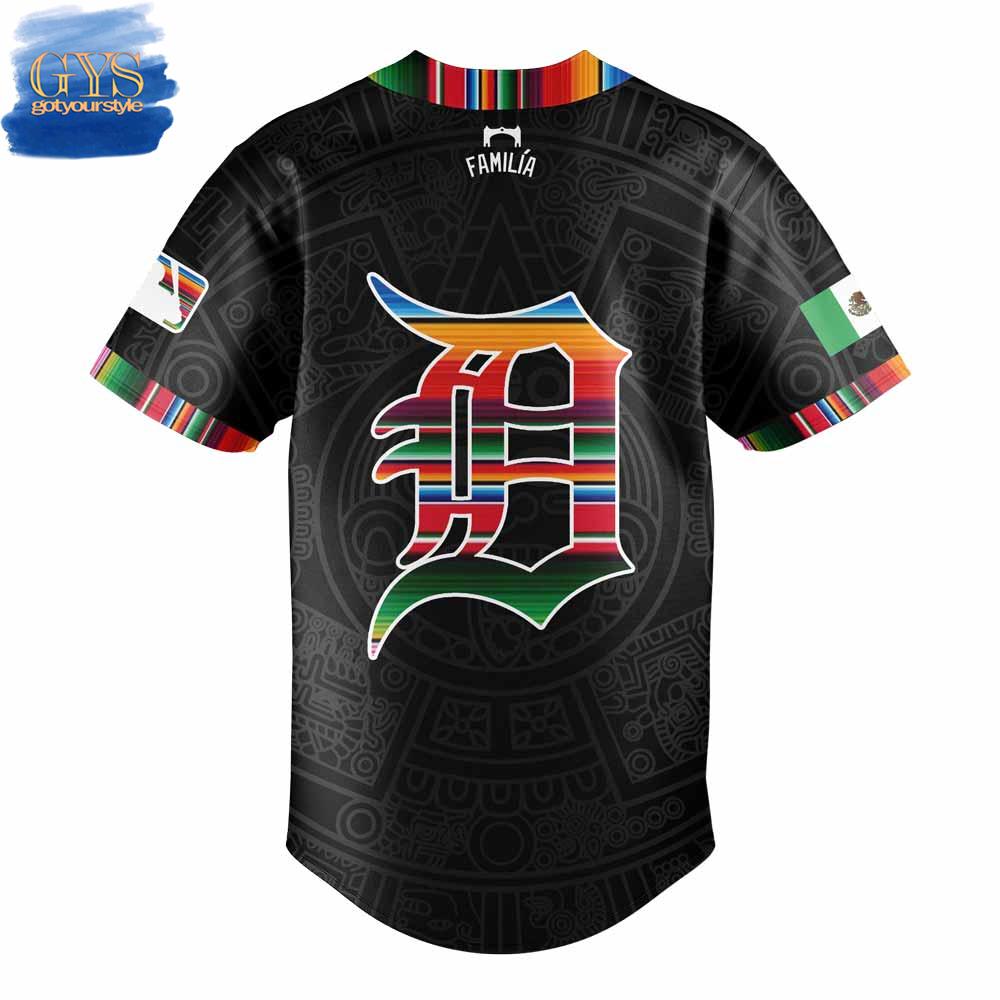 Detroit Heritage Night Jersey - Limited Edition Mexican Design, Celebrate In Style!