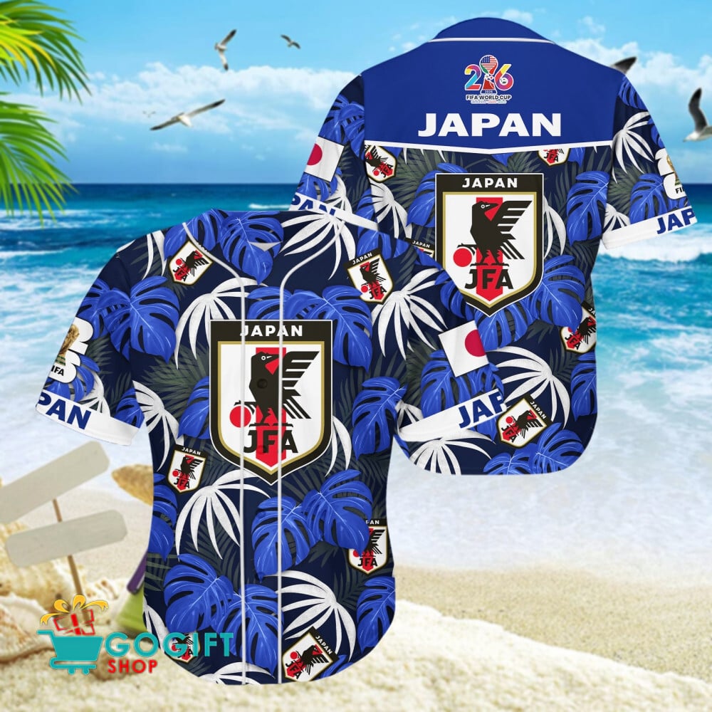 Japan National Soccer Team Baseball Jersey