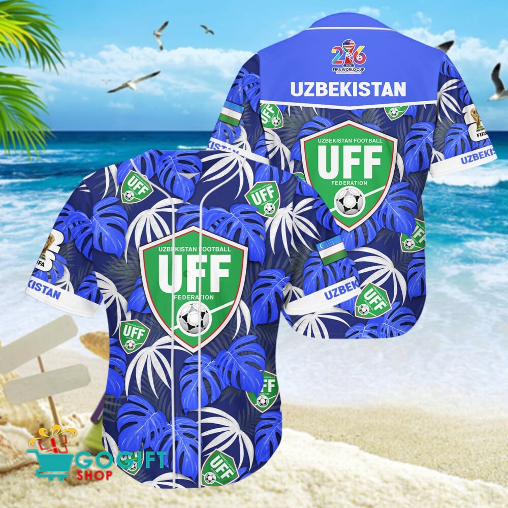 Uzbekistan National Soccer Team Baseball Jersey