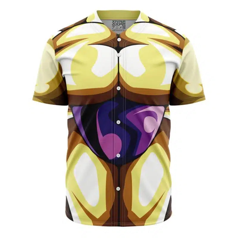 Golden Frieza 3D Skin Cosplay Dragon Ball Z Baseball Jersey