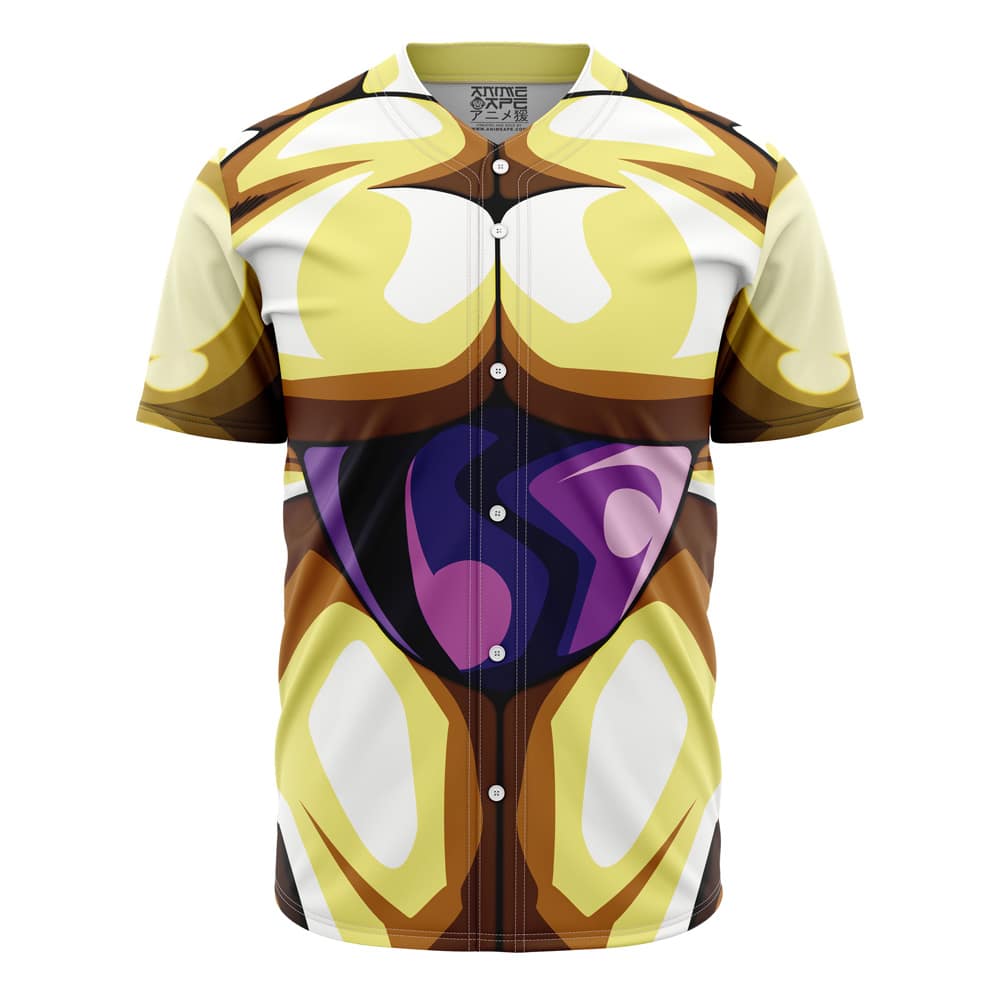 Golden Frieza 3D Skin Cosplay Dragon Ball Z Baseball Jersey