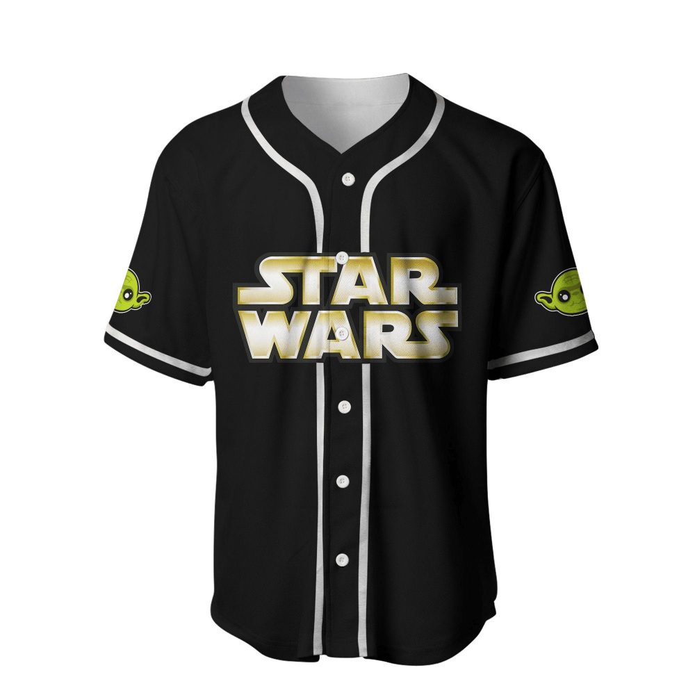 Star Wars Baseball Jersey - Cute Baby Alien Design - Unisex Sports Tee