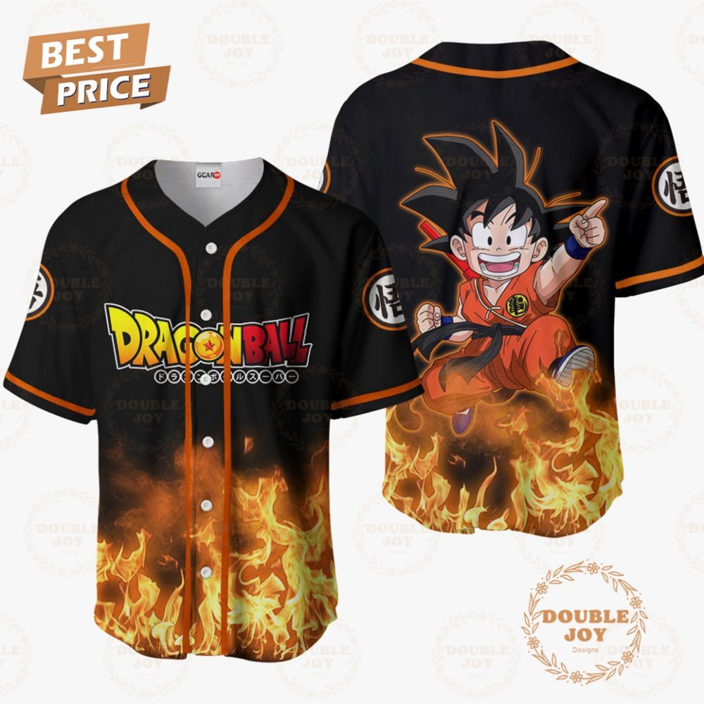 Kid Goku Dragon Ball 2025 New Limited Edition Baseball Jersey