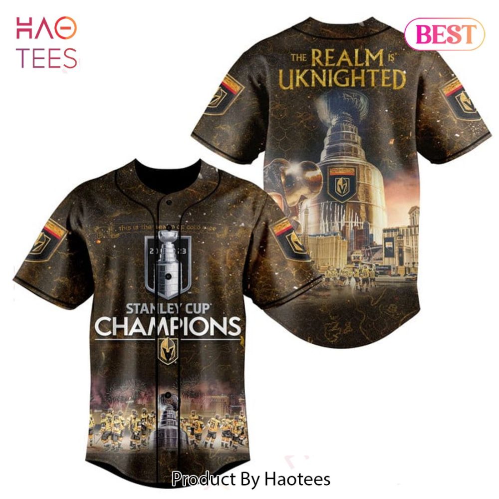 Limited Edition Stanley Cup Champions Jersey – Celebrate Victory In Style!