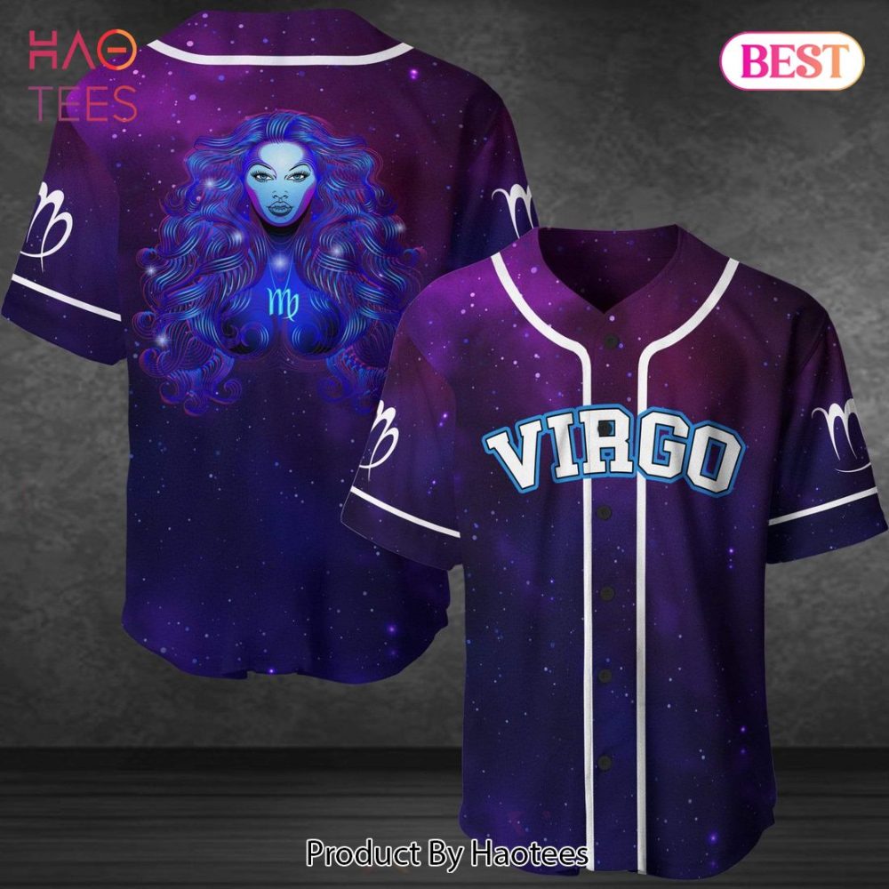 Virgo Zodiac Baseball Jersey - Cosmic Design, Perfect Gift For Astrology Lovers