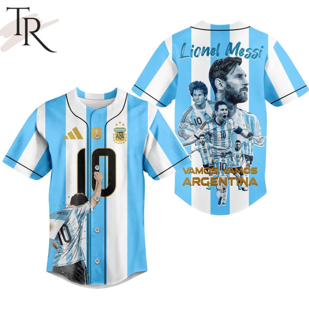 Argentina Soccer Jersey - Iconic Blue &amp; White Design - Perfect For Fans!